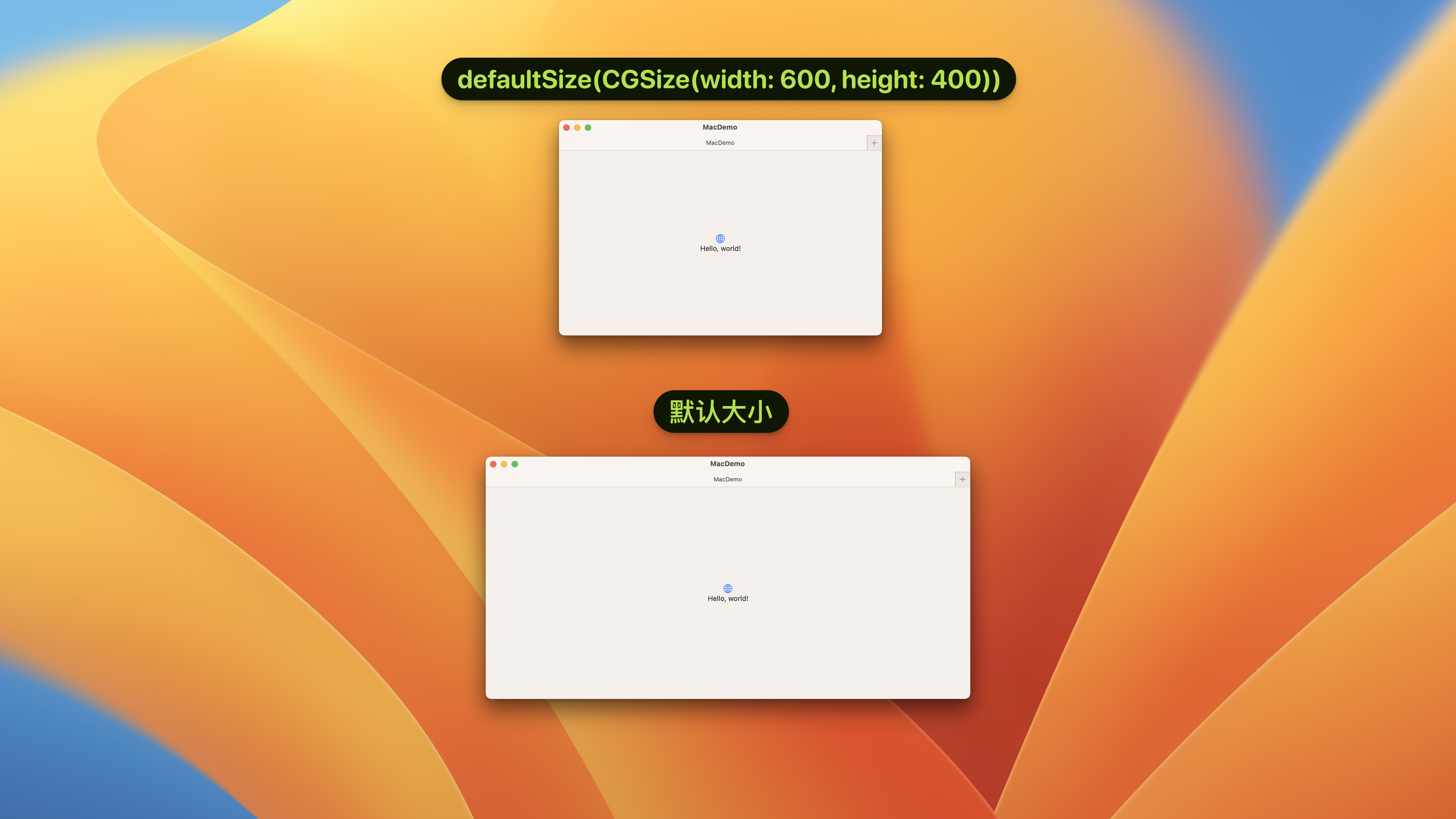DefaultSize