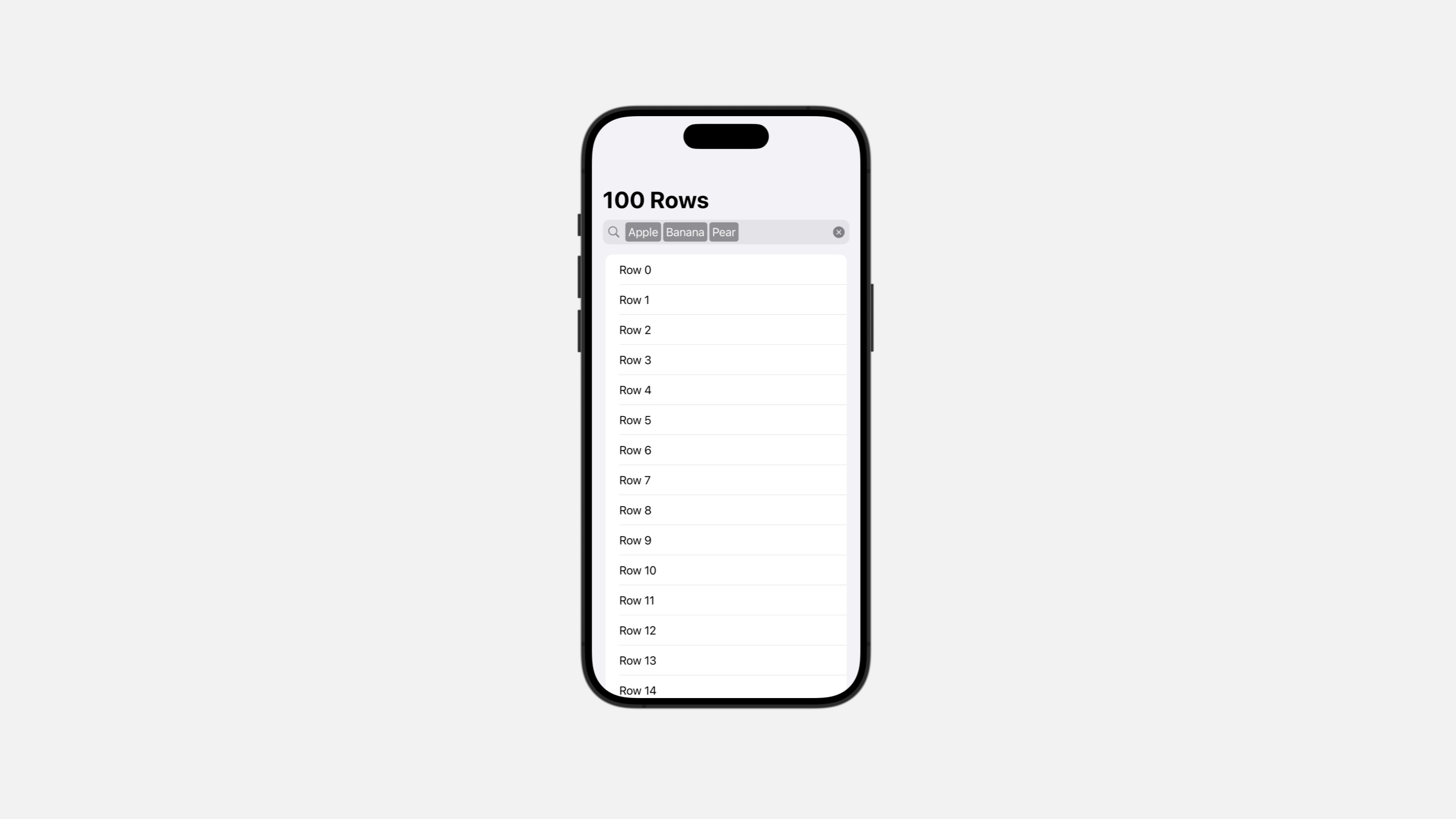 SearchableTokens